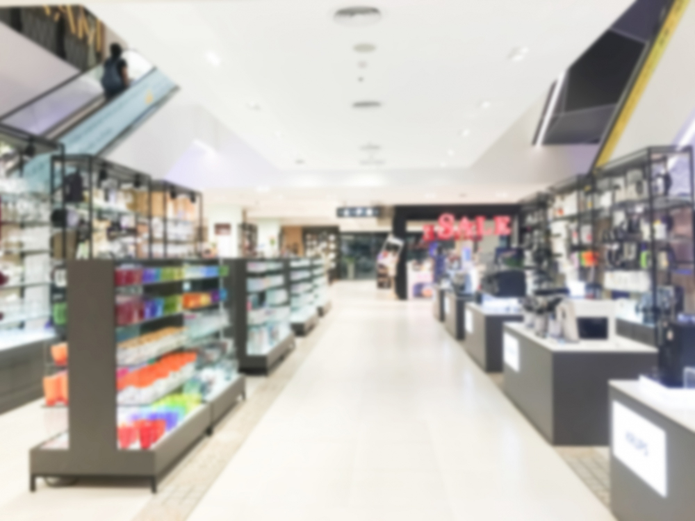 Agencement surface de vente